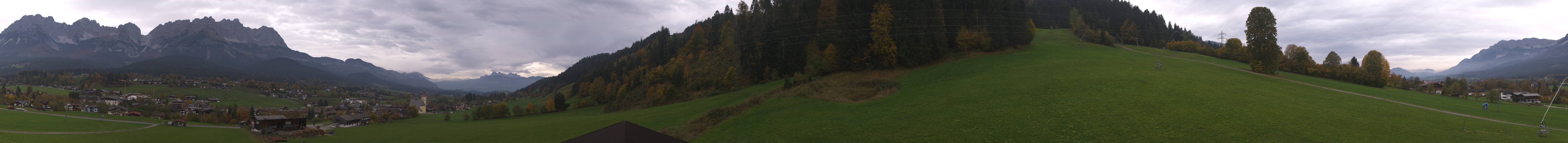 Archived image Webcam Going at mountain range Wilder Kaiser, Tyrol