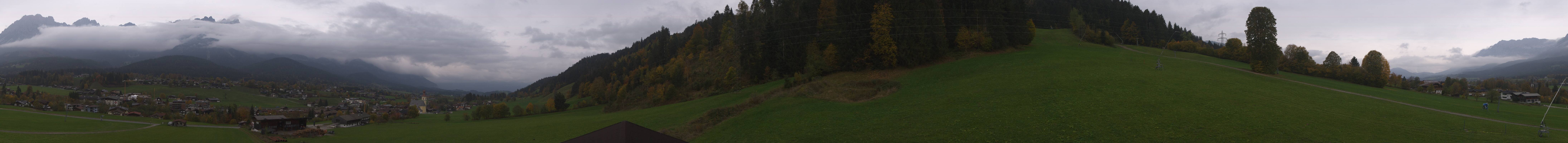 Archived image Webcam Going at mountain range Wilder Kaiser, Tyrol