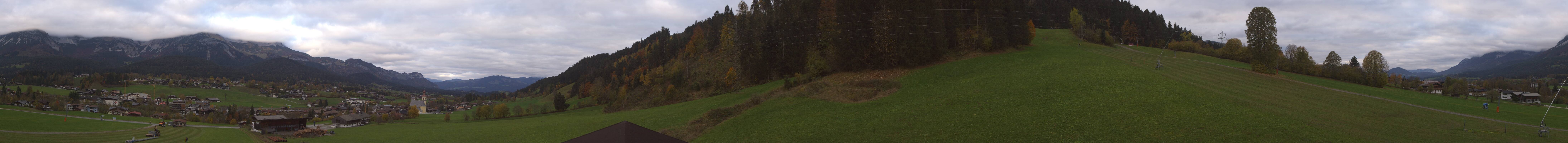 Archived image Webcam Going at mountain range Wilder Kaiser, Tyrol