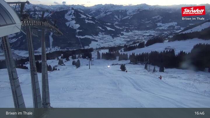 Archiv Foto Webcam Bergstation Jochbahn, Brixen im Thale