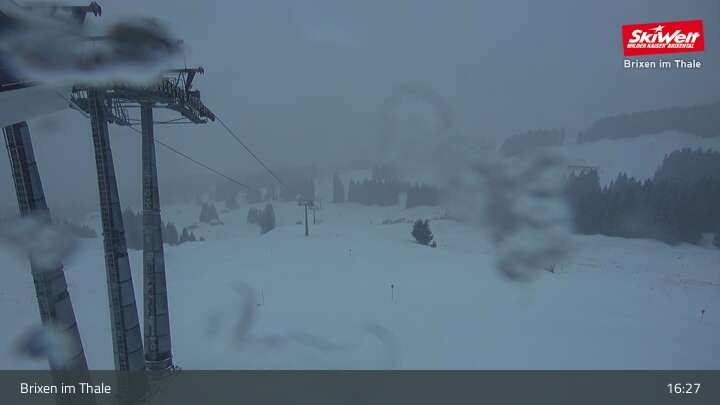 Archiv Foto Webcam Bergstation Jochbahn, Brixen im Thale