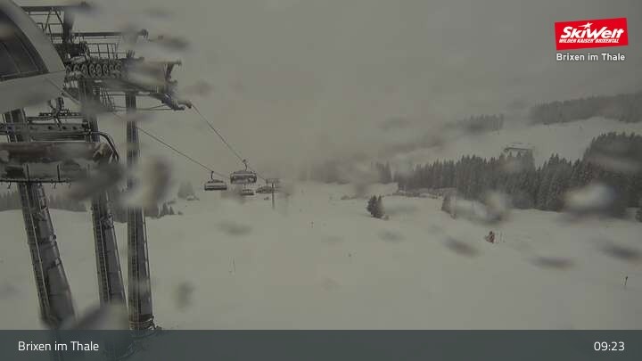 Archiv Foto Webcam Bergstation Jochbahn, Brixen im Thale