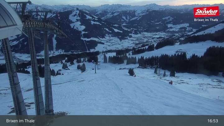 Archiv Foto Webcam Bergstation Jochbahn, Brixen im Thale
