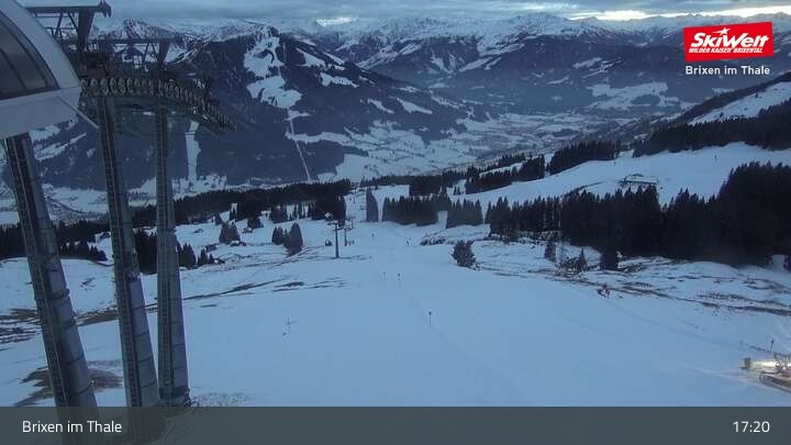 Archiv Foto Webcam Bergstation Jochbahn, Brixen im Thale