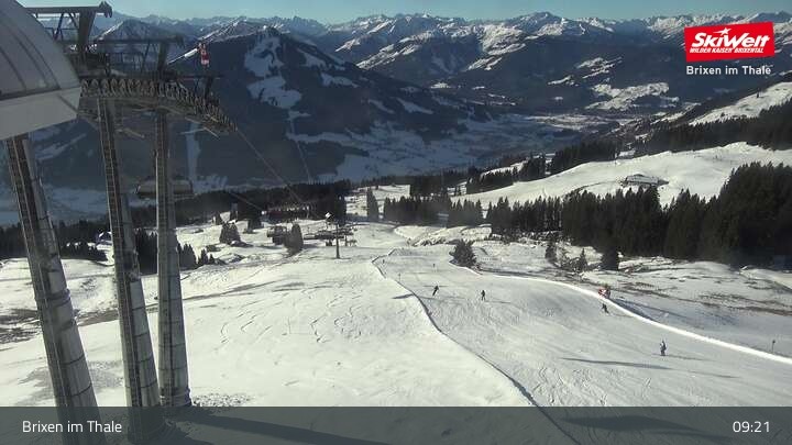 Archiv Foto Webcam Bergstation Jochbahn, Brixen im Thale