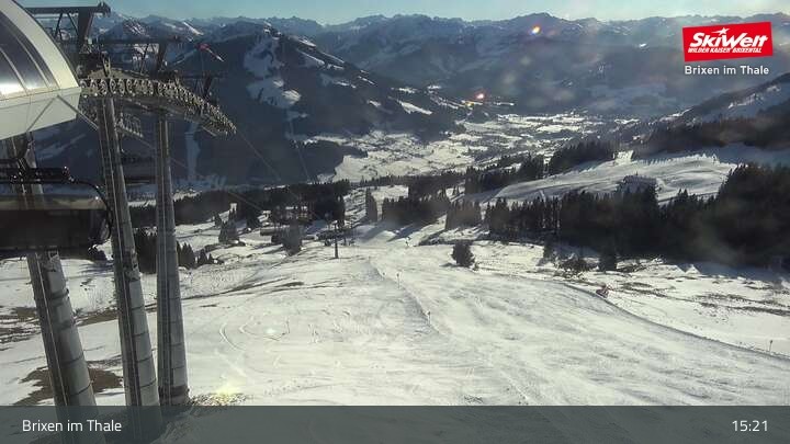 Archiv Foto Webcam Bergstation Jochbahn, Brixen im Thale