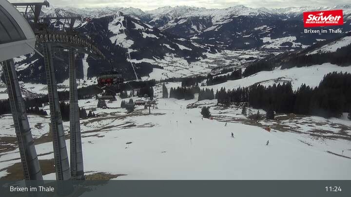 Archiv Foto Webcam Bergstation Jochbahn, Brixen im Thale