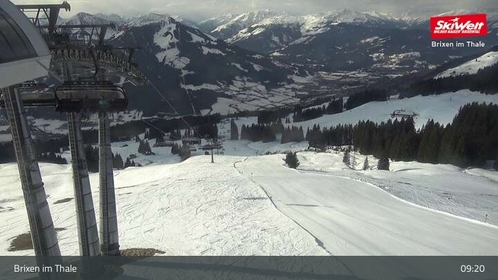 Archiv Foto Webcam Bergstation Jochbahn, Brixen im Thale