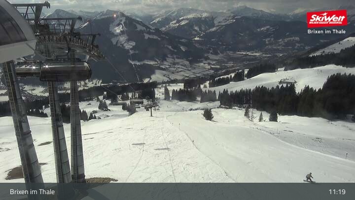 Archiv Foto Webcam Bergstation Jochbahn, Brixen im Thale