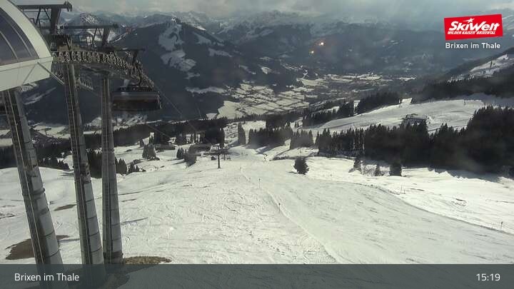 Archiv Foto Webcam Bergstation Jochbahn, Brixen im Thale