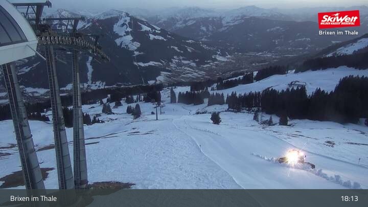 Archiv Foto Webcam Bergstation Jochbahn, Brixen im Thale
