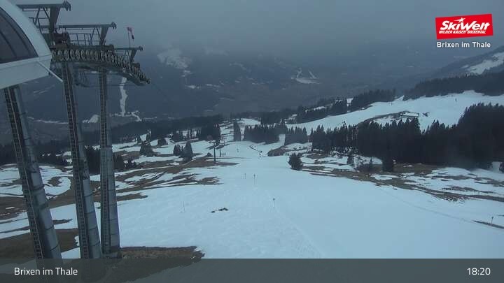 Archiv Foto Webcam Bergstation Jochbahn, Brixen im Thale