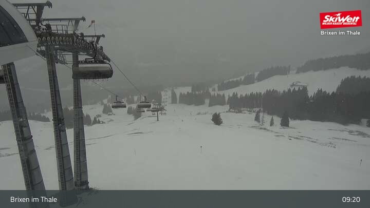 Archiv Foto Webcam Bergstation Jochbahn, Brixen im Thale