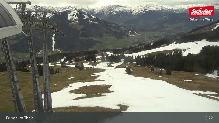 Archiv Foto Webcam Bergstation Jochbahn, Brixen im Thale