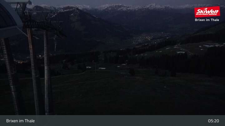 Archiv Foto Webcam Bergstation Jochbahn, Brixen im Thale