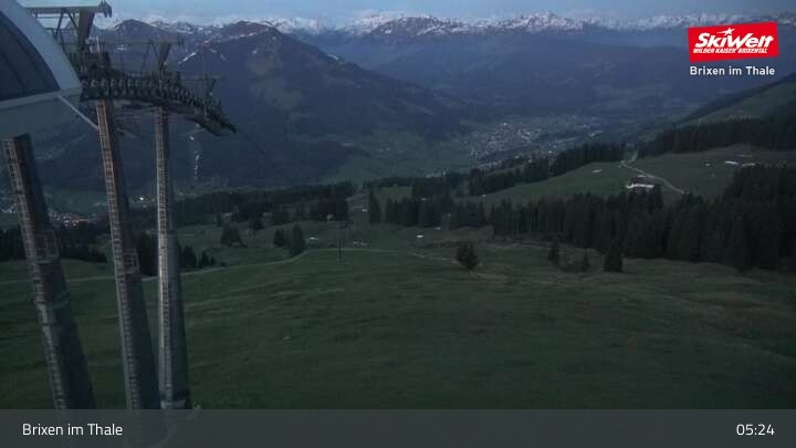 Archiv Foto Webcam Bergstation Jochbahn, Brixen im Thale