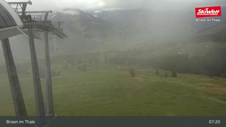 Archiv Foto Webcam Bergstation Jochbahn, Brixen im Thale