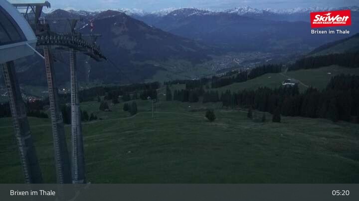 Archiv Foto Webcam Bergstation Jochbahn, Brixen im Thale