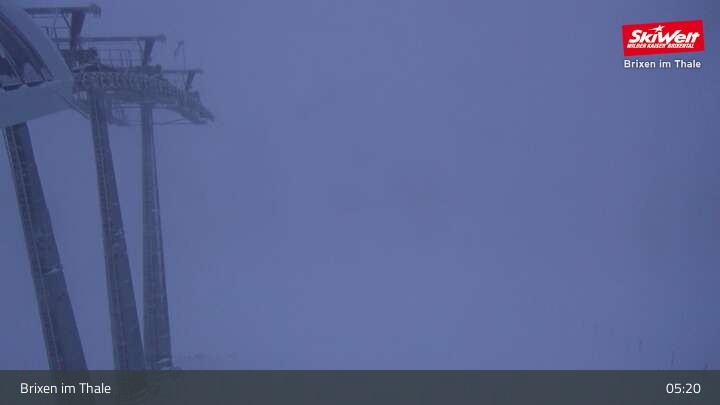 Archiv Foto Webcam Bergstation Jochbahn, Brixen im Thale