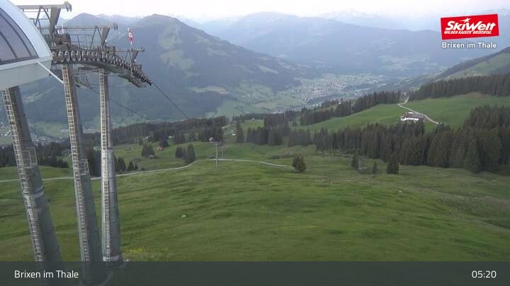 Archiv Foto Webcam Bergstation Jochbahn, Brixen im Thale