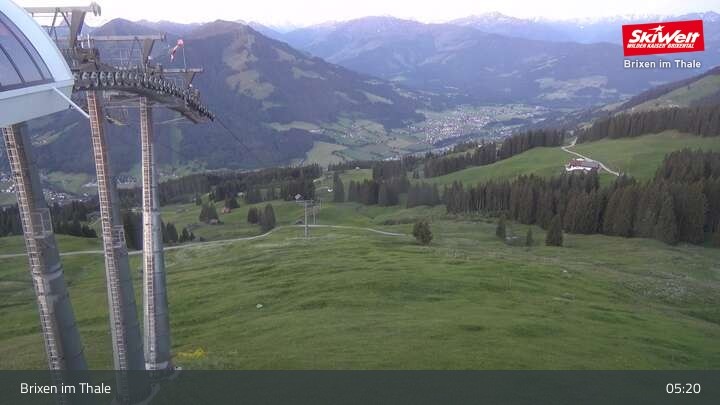 Archiv Foto Webcam Bergstation Jochbahn, Brixen im Thale