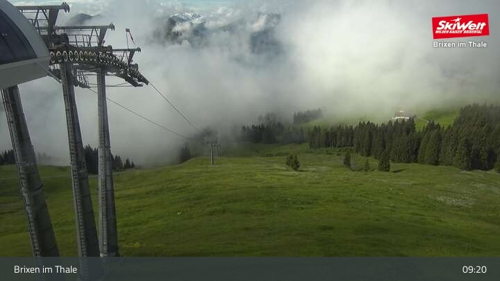Archiv Foto Webcam Bergstation Jochbahn, Brixen im Thale
