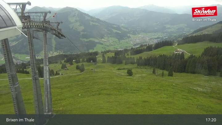 Archiv Foto Webcam Bergstation Jochbahn, Brixen im Thale