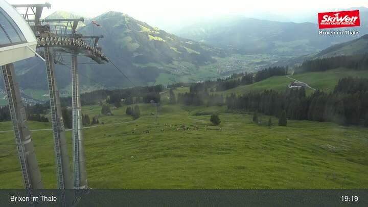 Archiv Foto Webcam Bergstation Jochbahn, Brixen im Thale