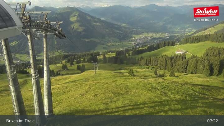 Archiv Foto Webcam Bergstation Jochbahn, Brixen im Thale
