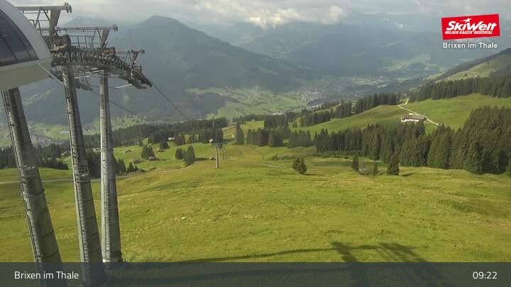 Archiv Foto Webcam Bergstation Jochbahn, Brixen im Thale