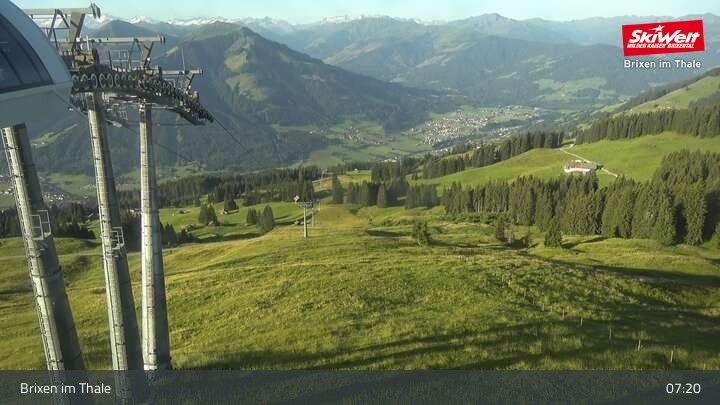 Archiv Foto Webcam Bergstation Jochbahn, Brixen im Thale