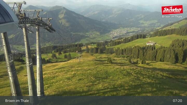 Archiv Foto Webcam Bergstation Jochbahn, Brixen im Thale