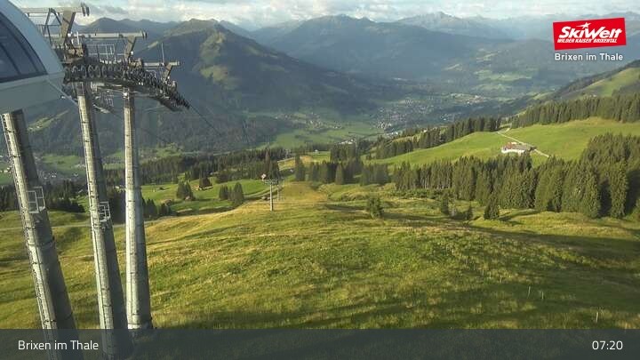 Archiv Foto Webcam Bergstation Jochbahn, Brixen im Thale