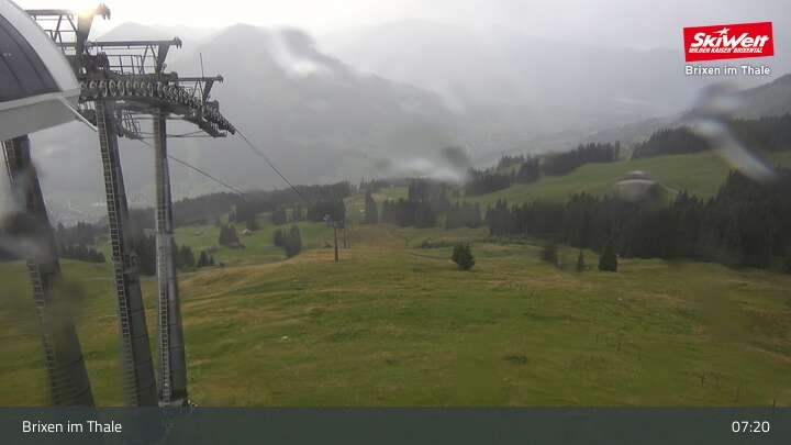 Archiv Foto Webcam Bergstation Jochbahn, Brixen im Thale