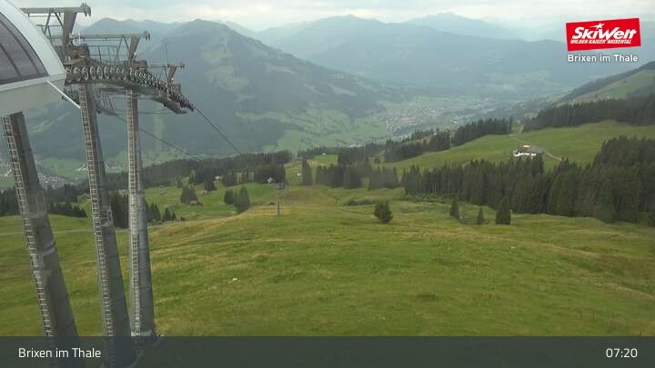 Archiv Foto Webcam Bergstation Jochbahn, Brixen im Thale