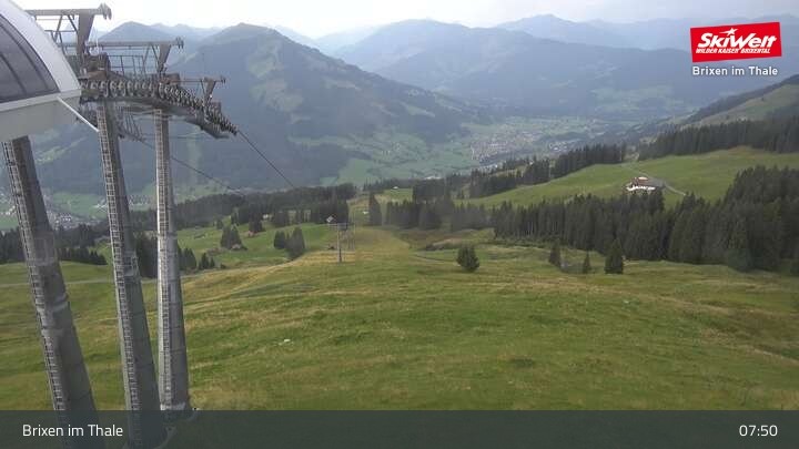 Archiv Foto Webcam Bergstation Jochbahn, Brixen im Thale