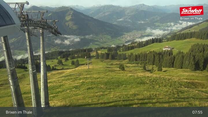 Archiv Foto Webcam Bergstation Jochbahn, Brixen im Thale