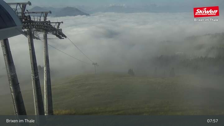 Archiv Foto Webcam Bergstation Jochbahn, Brixen im Thale