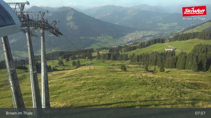 Archiv Foto Webcam Bergstation Jochbahn, Brixen im Thale