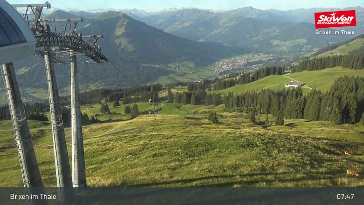 Archiv Foto Webcam Bergstation Jochbahn, Brixen im Thale