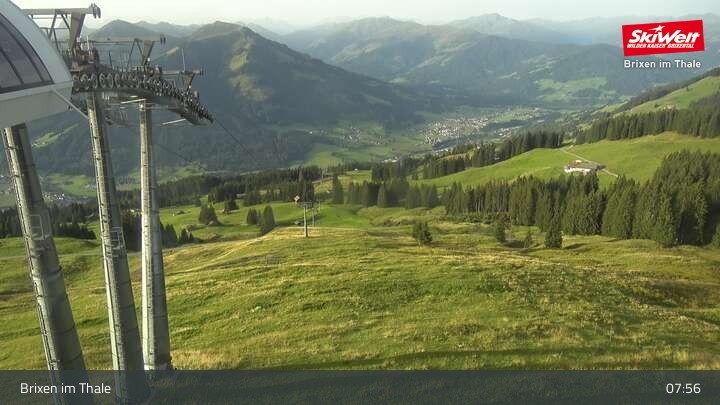 Archiv Foto Webcam Bergstation Jochbahn, Brixen im Thale