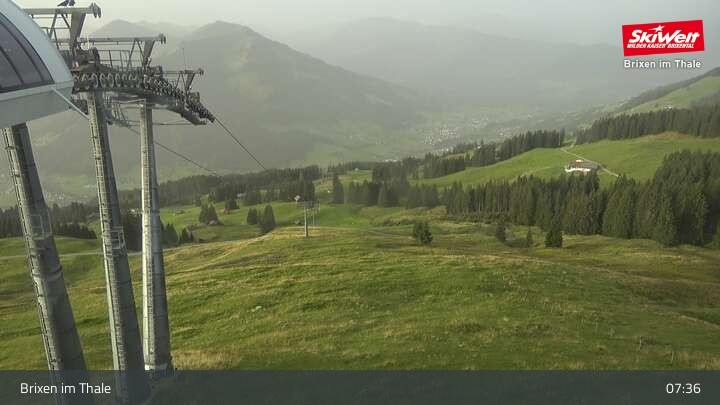 Archiv Foto Webcam Bergstation Jochbahn, Brixen im Thale