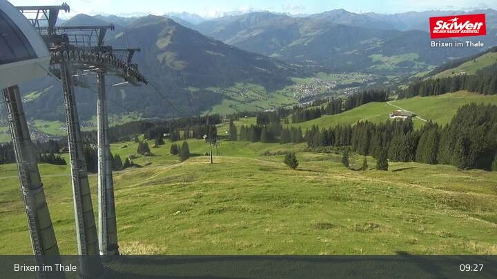 Archiv Foto Webcam Bergstation Jochbahn, Brixen im Thale