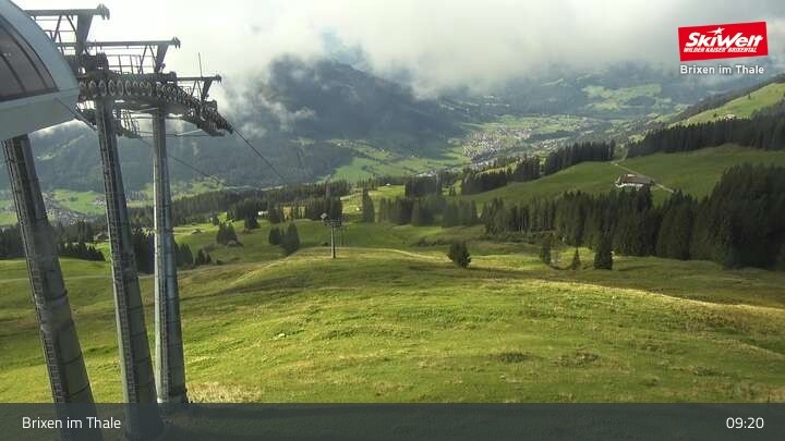Archiv Foto Webcam Bergstation Jochbahn, Brixen im Thale