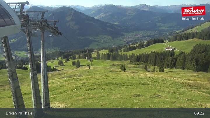 Archiv Foto Webcam Bergstation Jochbahn, Brixen im Thale