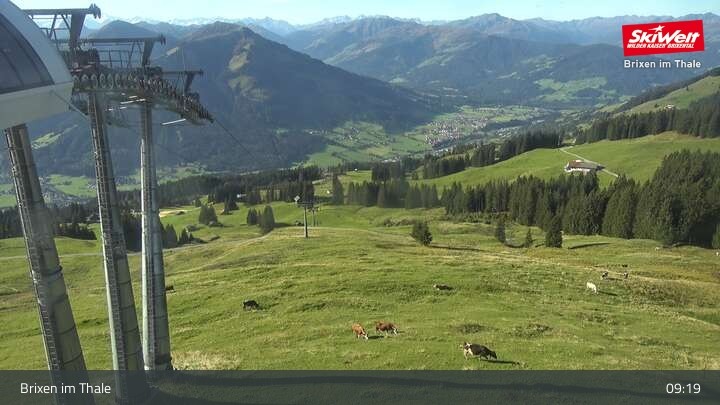 Archiv Foto Webcam Bergstation Jochbahn, Brixen im Thale