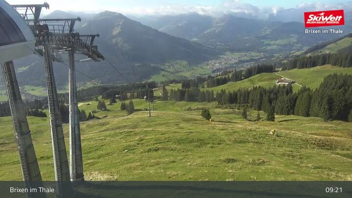 Archiv Foto Webcam Bergstation Jochbahn, Brixen im Thale