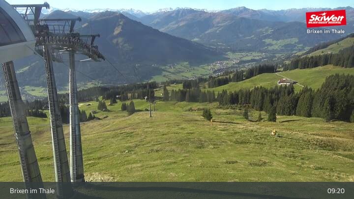 Archiv Foto Webcam Bergstation Jochbahn, Brixen im Thale