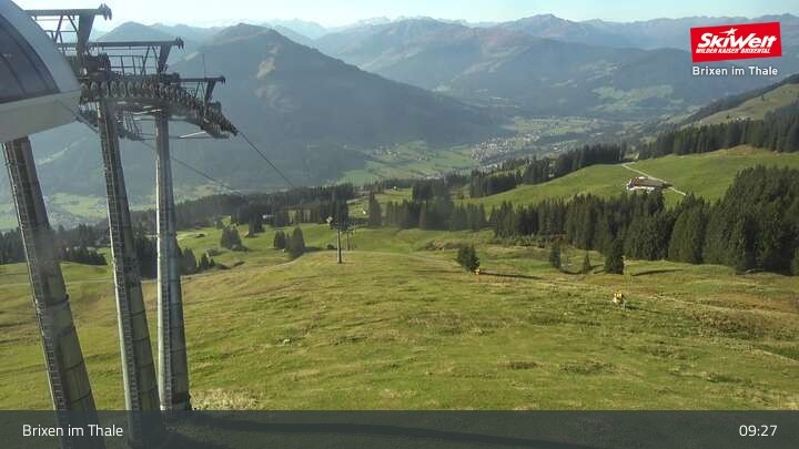 Archiv Foto Webcam Bergstation Jochbahn, Brixen im Thale