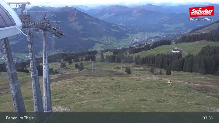 Archiv Foto Webcam Bergstation Jochbahn, Brixen im Thale